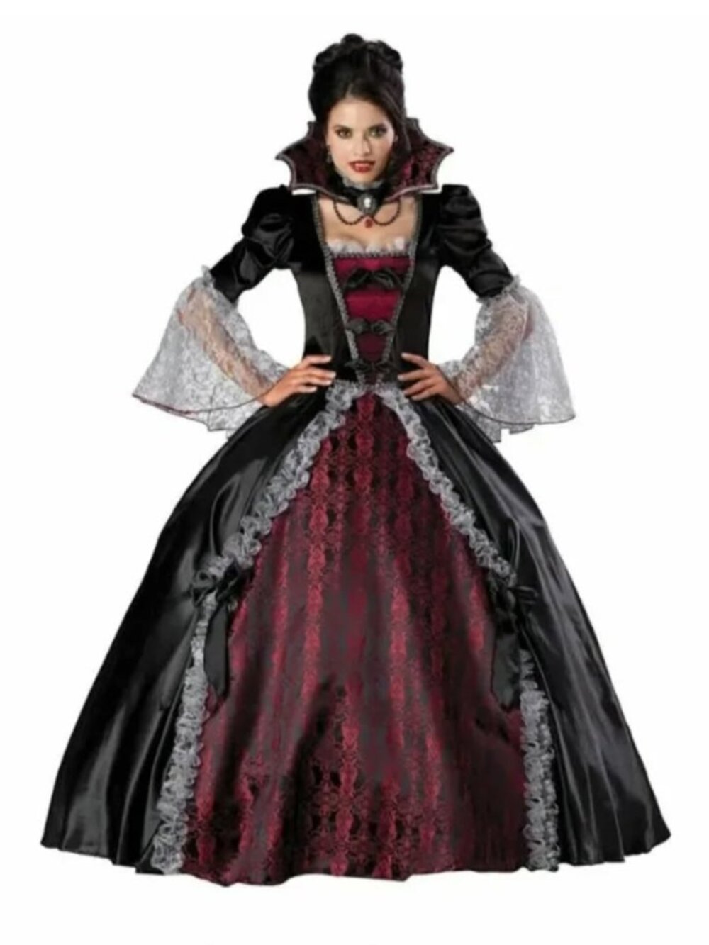 InCharacter Women's Vampires of Versailles Dress Halloween Costume Size Large